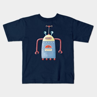 Retro Robot Kids T-Shirt